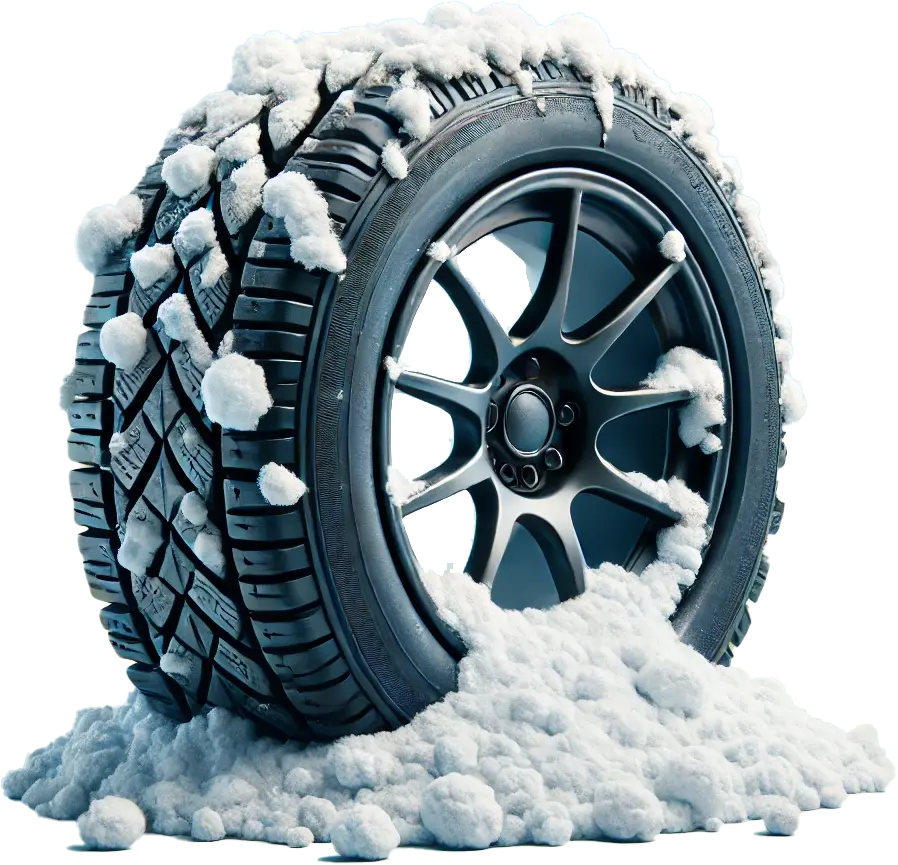 Winter Tire Illustration
